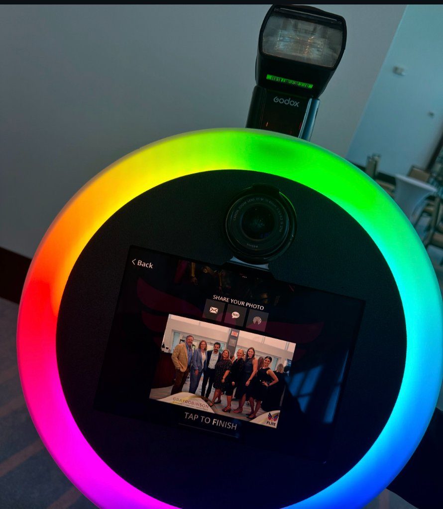 PartyFlix photo booth event in South Florida